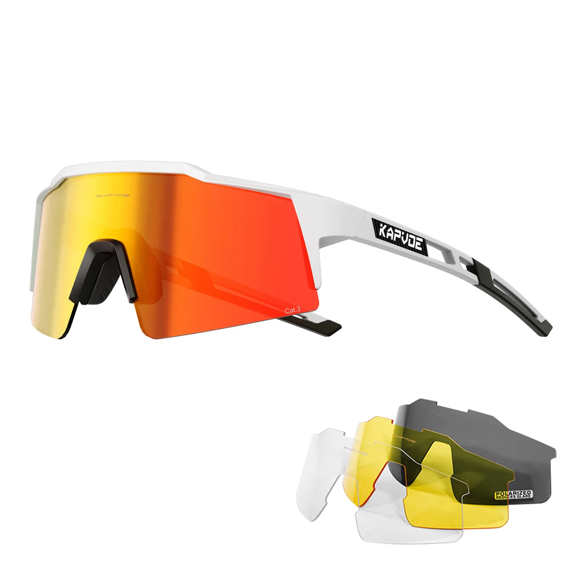 KE9023 Mirrored Multi-Lens Sunglasses