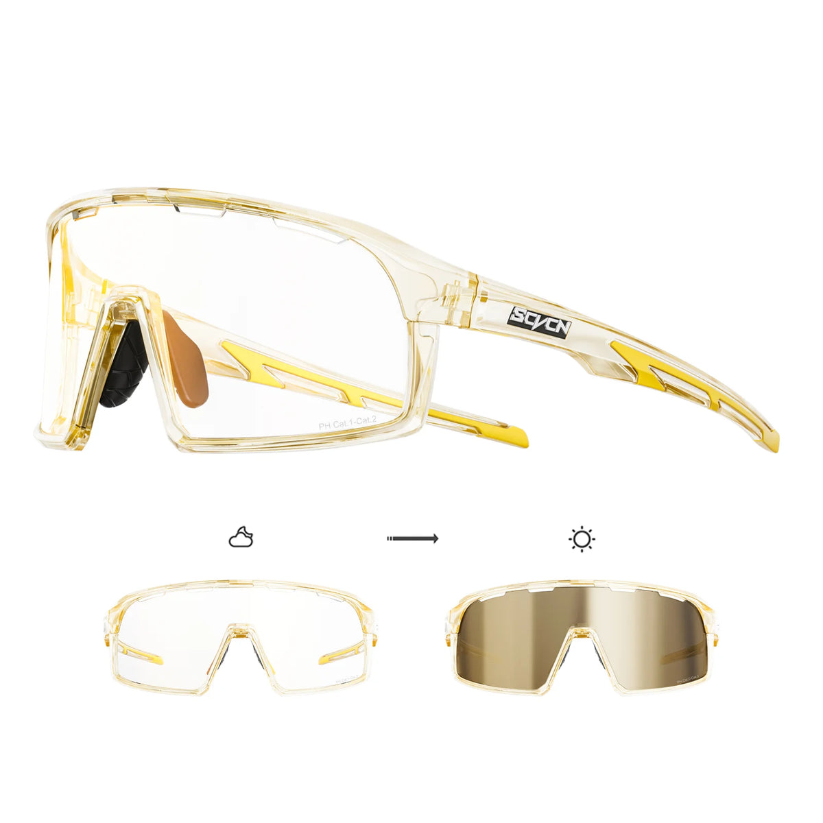 REVO Scvcn X144 Photochromic Sunglasses