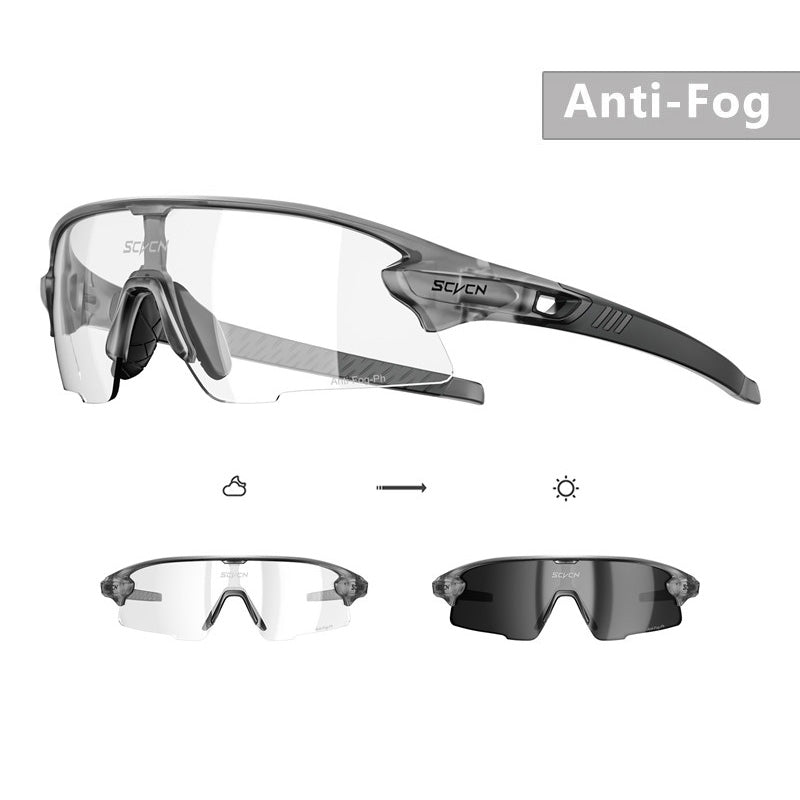 SCVCN S2 Anti-Fog Photochromic Sunglasses